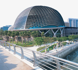 艺术中心新加坡滨海艺术中心高清图片