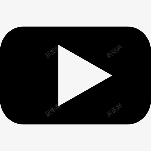 YouTube播放按钮图标png_新图网 https://ixintu.com YouTube 按钮 按钮控制 球员 要点 视频播放器