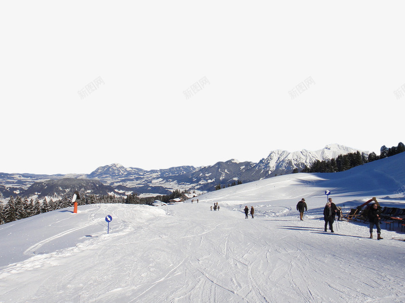 白色滑雪场png免抠素材_新图网 https://ixintu.com 人物 冬季 滑雪 滑雪场 白色 运动
