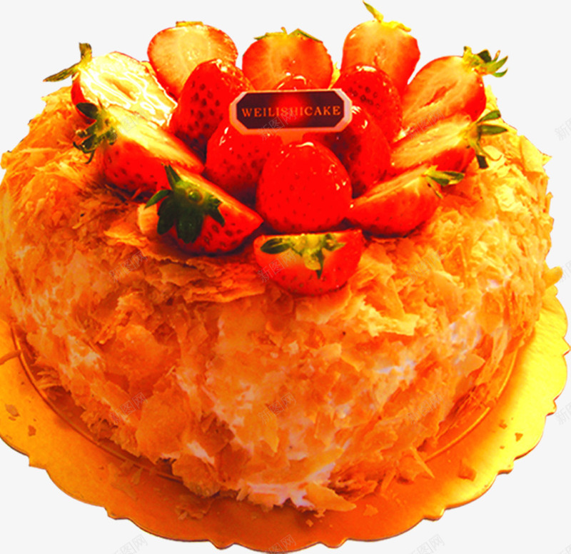 可口美味草莓蛋糕png免抠素材_新图网 https://ixintu.com 可口 美味 草莓 蛋糕