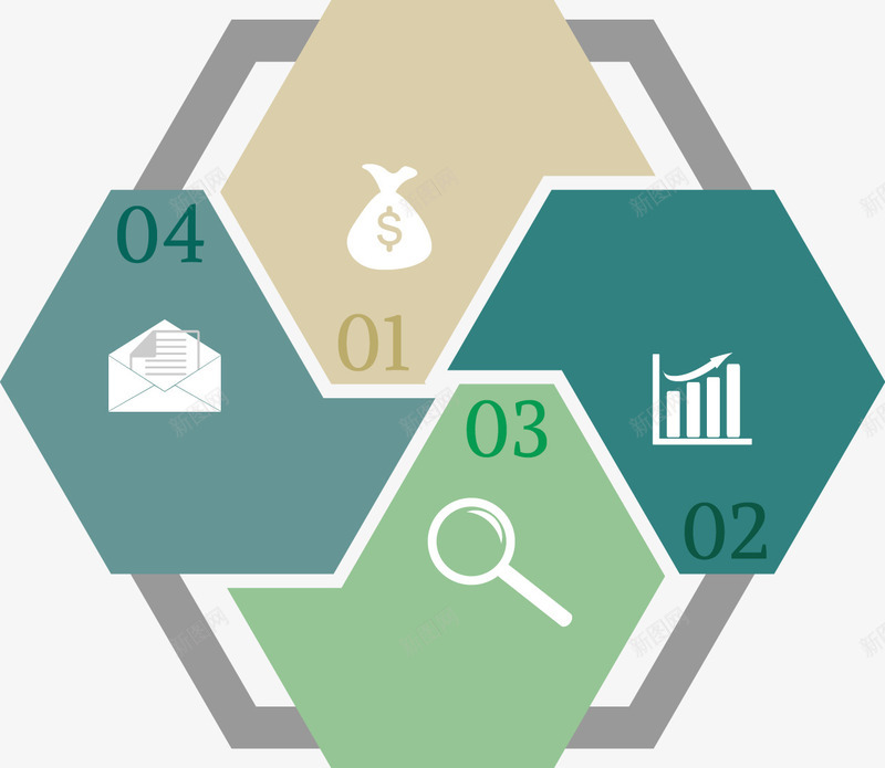 创意四步工作图矢量图ai免抠素材_新图网 https://ixintu.com 四步 对比 数字 目录 说明 矢量图