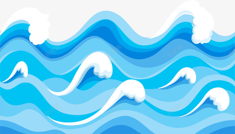 世界海洋日蓝色海浪png免抠素材_新图网 https://ixintu.com 世界海洋日 大海 波浪 美丽海洋 蓝色海洋 蓝色海浪