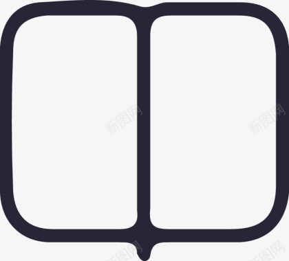 聚交导航栏icon通讯录灰色图标图标