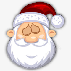 圣诞老人闭眼睛png免抠素材_新图网 https://ixintu.com 圣诞老人 眼睛