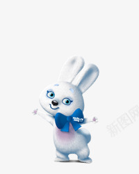 白色卡通兔子跳舞png免抠素材_新图网 https://ixintu.com 兔子 卡通 白色 跳舞
