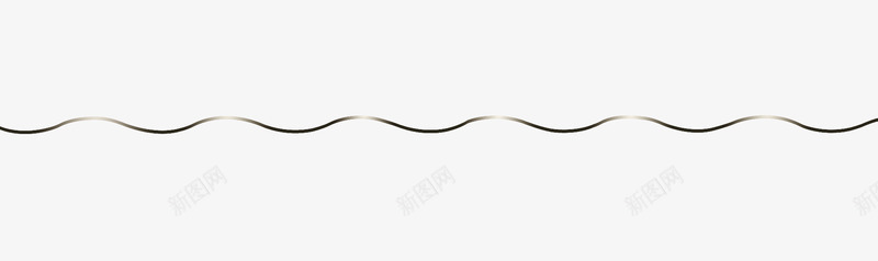 曲线纹理png免抠素材_新图网 https://ixintu.com 分割线 曲线 边框