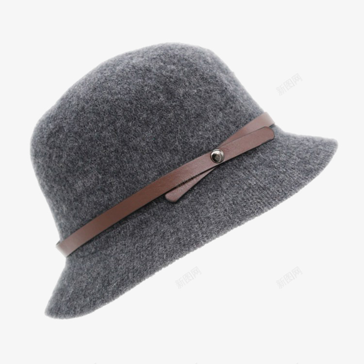 产品实物毡帽png免抠素材_新图网 https://ixintu.com 帽子 时尚 羊毛帽