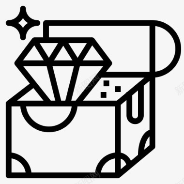 商务钻石icon图标图标