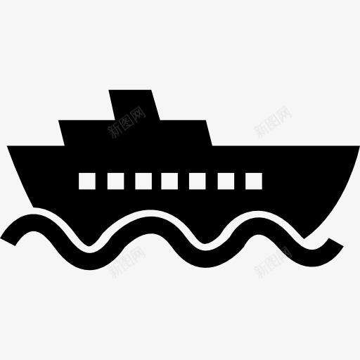 邮轮图标png_新图网 https://ixintu.com 导航 巡洋舰 旅游 旅行和旅游 海洋 运输