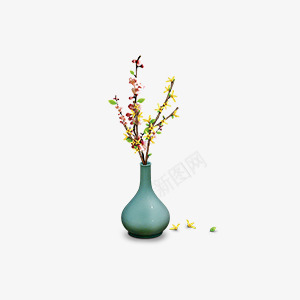 漂浮花瓶元素png免抠素材_新图网 https://ixintu.com 中国风 传统 瓷器 花瓶 装饰