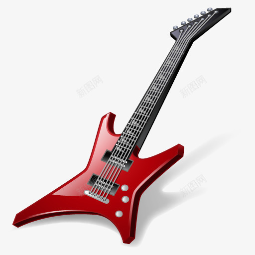 电吉他乐器图标png_新图网 https://ixintu.com png 乐器 吉他社海报 图标 电吉他