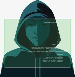 攻击电脑网络攻击电脑黑客矢量图高清图片
