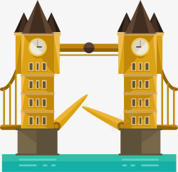 icon风景伦敦塔桥图标高清图片
