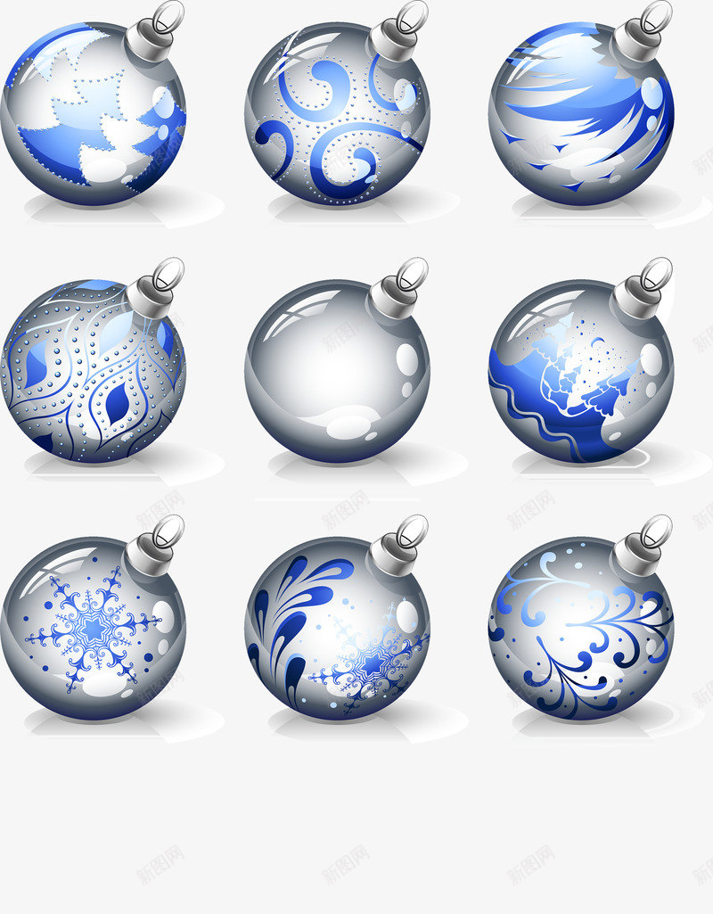 圣诞节图式的水晶球png免抠素材_新图网 https://ixintu.com png素材 圣诞节素材 水晶球 透明 雪花