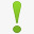 绿色的惊叹号符号icon图标png_新图网 https://ixintu.com 惊叹号 感叹号
