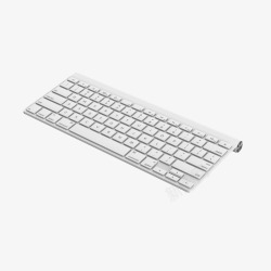 苹果键盘白色键盘高清图片