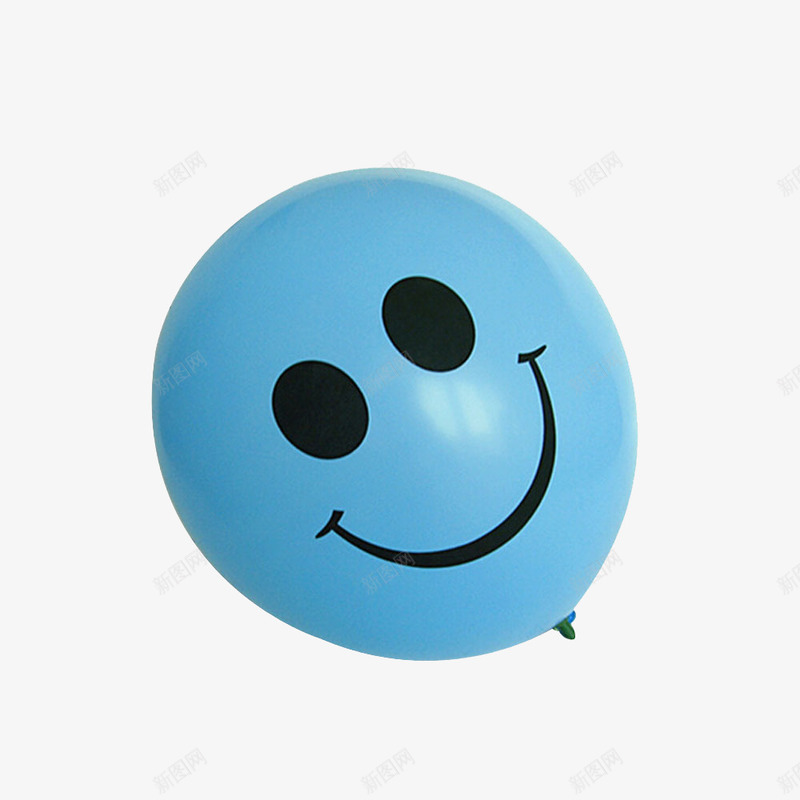 蓝色气球图标png_新图网 https://ixintu.com 人物 卡通 气球 素材 表情