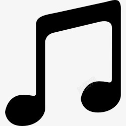 音乐乐器的颤音音乐播放器的标志图标高清图片