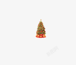 圣诞元旦节日装饰树素材