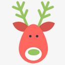 卡通圣诞节麋鹿装饰图标png_新图网 https://ixintu.com 卡通 圣诞节 装饰 麋鹿