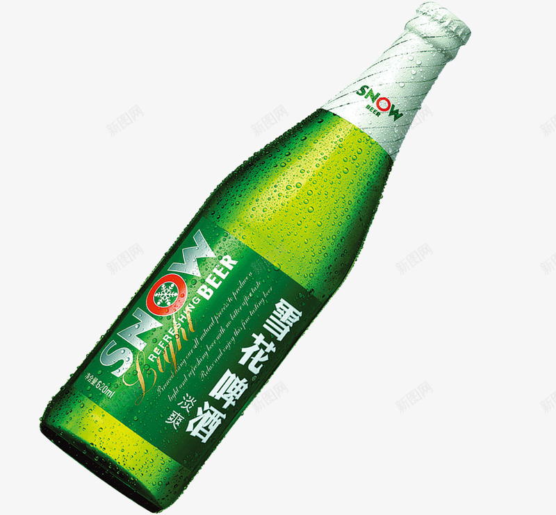 一瓶雪花啤酒png免抠素材_新图网 https://ixintu.com 一瓶 啤酒 实物 雪花