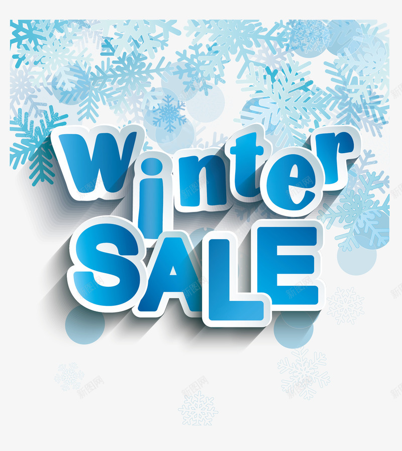 冬季雪花sale促销标签png免抠素材_新图网 https://ixintu.com sale 促销 冬季 圣诞节 标签 箭头 雪花