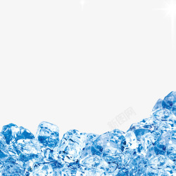 天然晶块晶块冰块高清图片