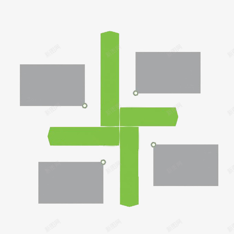矩形组合PPT装饰图案png免抠素材_新图网 https://ixintu.com PPT装饰图案透明PNG素材 信息图表免费PNG下载 工作总结素材 年终总结素材 灰色 绿色