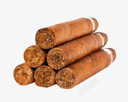 奢侈生活古巴雪茄高清图片