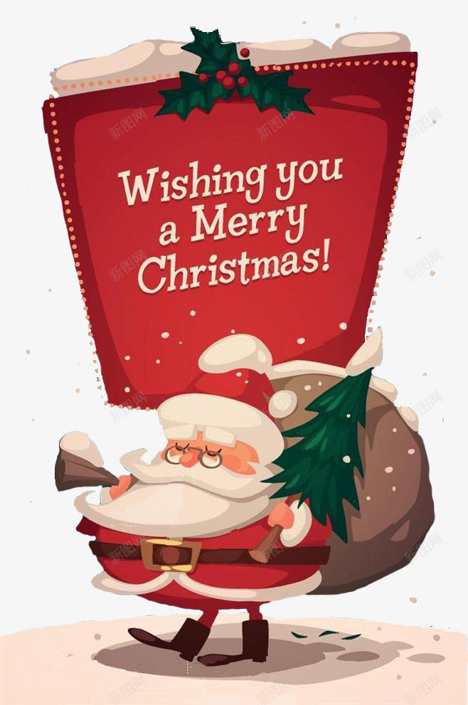 圣诞节圣诞老人png免抠素材_新图网 https://ixintu.com 下雪天 圣诞快乐 圣诞老人 圣诞节元素 圣诞节快乐 圣诞节老公公 红色圣诞 西方节日 送礼物