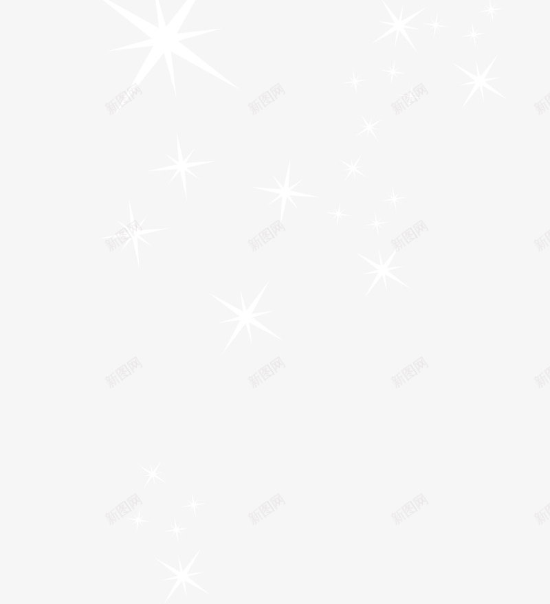 手绘灰色星星png免抠素材_新图网 https://ixintu.com 唯美 手绘 星星 梦幻 灰色 简约 闪光 飘落