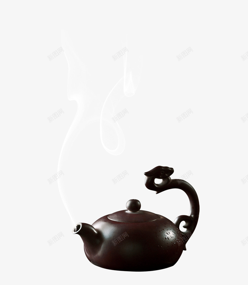 茶壶png免抠素材_新图网 https://ixintu.com 中国风 冒热气 烟雾 热气 艺术 茶 茶壶 茶道