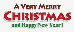 圣诞节标题字圣诞节海报标题字高清图片