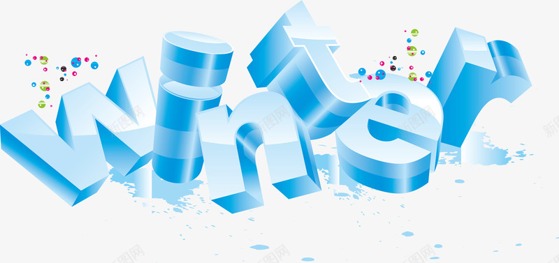 创意合成蓝色的冰块形状文字png免抠素材_新图网 https://ixintu.com 冰块 创意 合成 形状 文字 蓝色