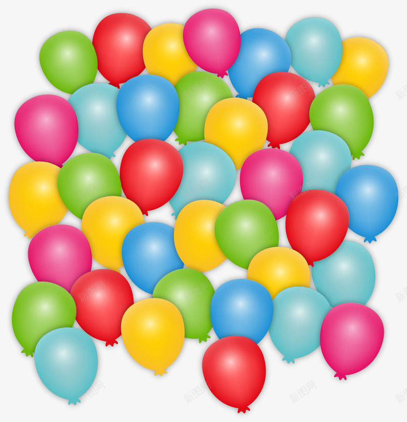 儿童节密集多彩气球png免抠素材_新图网 https://ixintu.com 一堆气球 儿童节 多彩气球 密集气球 气球装饰 童趣