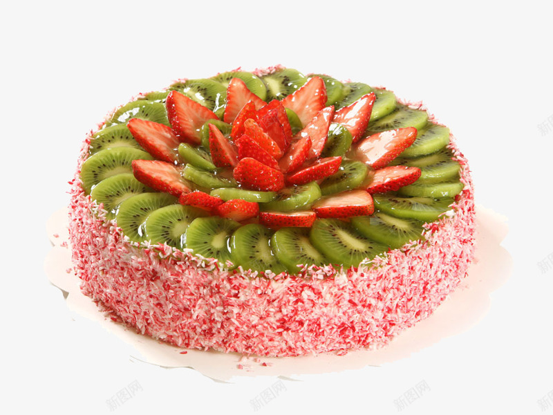 水果蛋糕草莓猕猴桃png免抠素材_新图网 https://ixintu.com 水果 猕猴桃 草莓 蛋糕