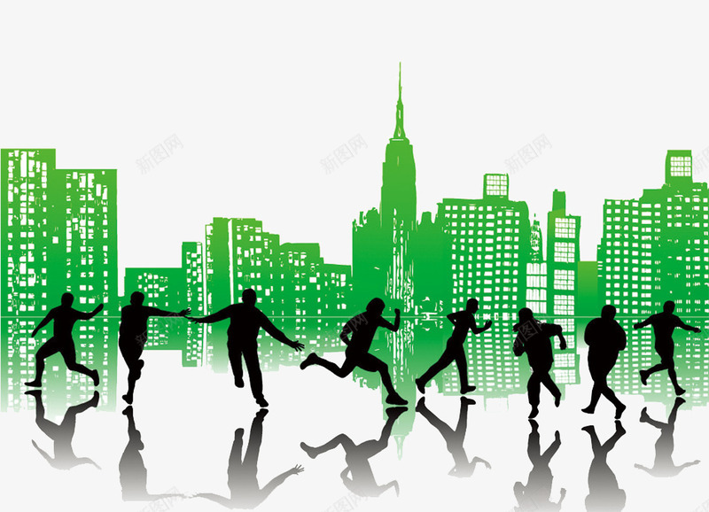 城市剪影png免抠素材_新图网 https://ixintu.com psd分层 人物 城市 投资 源文件 理财 金蛋 金融 金融背景