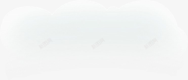 卡通透明白色云朵顶部png免抠素材_新图网 https://ixintu.com 云朵 卡通 白色 透明 顶部