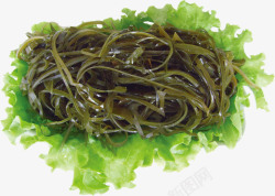 中式菜单海带丝图标高清图片