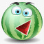创意西瓜的脸表情符号Green图标png_新图网 https://ixintu.com emoticon face watermelon 创意 创意西瓜的脸表情符号GreenEmotiocnsIcons免费下载 的脸 表情符号 西瓜