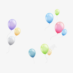 配饰点缀气球点缀元素高清图片