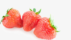 美味的新鲜草莓素材