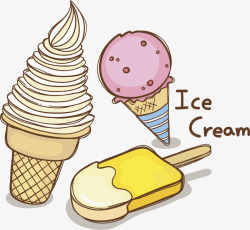 冰淇淋壁纸素材雪糕和冰淇淋高清图片
