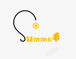 sunshinesummer文字图标高清图片