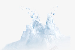 白冰山水冰山高清图片