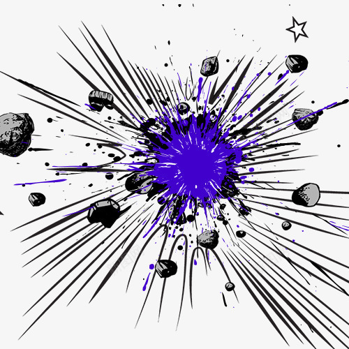 紫色爆款框涂鸦元素png免抠素材_新图网 https://ixintu.com 元素 彩绘 手绘 效果元素 涂鸦 爆炸 特效 紫色 震动