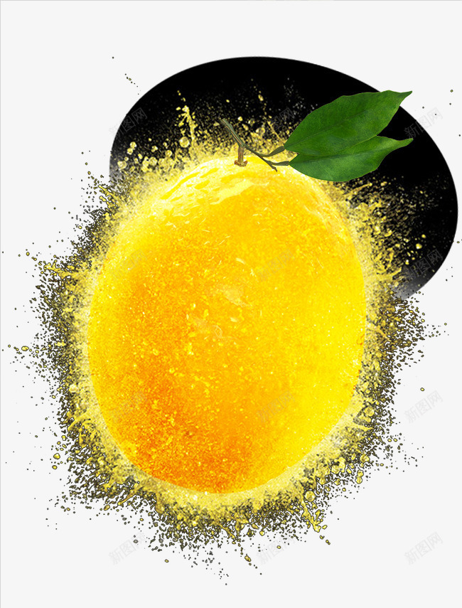 爆炸的柠檬psd免抠素材_新图网 https://ixintu.com 创意 果汁 柠檬汁 柠檬片 柠檬茶 植物 水果 爆炸柠檬 绿色 花茶 饮料