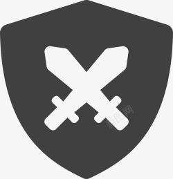 剑士盾牌剑士盾牌矢量图图标高清图片