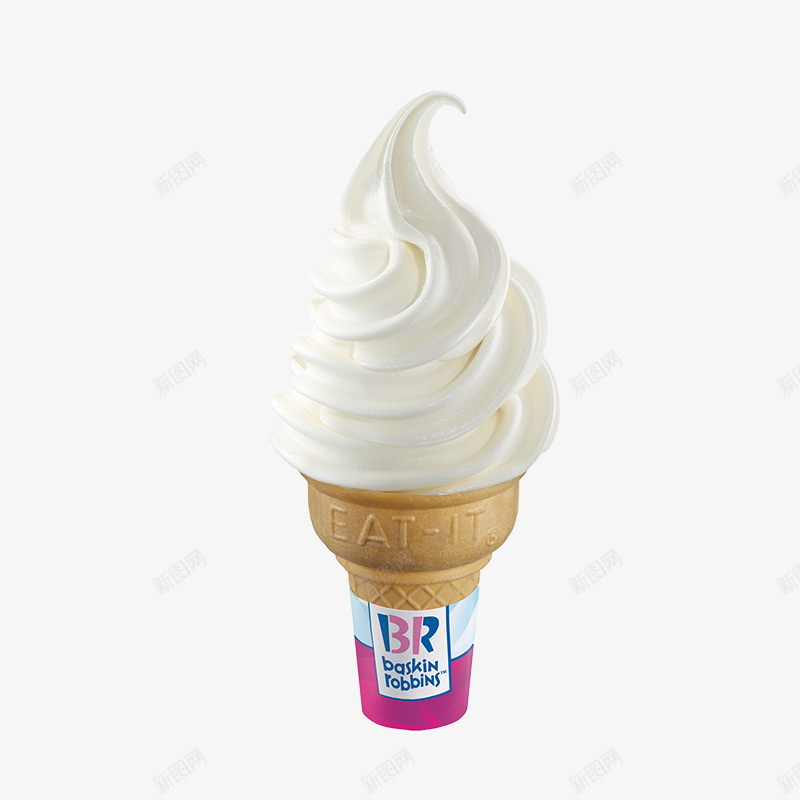 夏天冰淇淋原味奶油甜筒雪糕png免抠素材_新图网 https://ixintu.com 冰淇淋 夏天 甜筒 雪糕