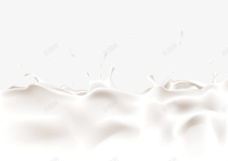 白色液体牛奶png图片免费下载 素材0zkkeqqqv 新图网